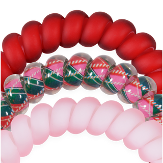 Teleties Tied in Tartan Large Hair Ties