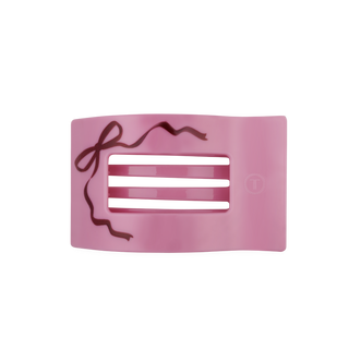 Teleties Just Add a Bow Medium Flat Rectangle Hair Clip