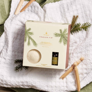 Thymes Frasier Fir® Wool Dryer Balls & Laundry Fragrance Oil Set