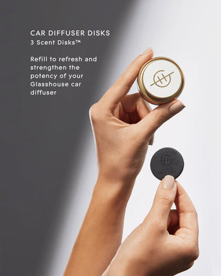 Glasshouse Fragrances A Tahaa Affair Car Diffuser Replacement Scent Disk