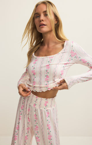 Z Supply Dawn Boudoir Pant - Vanilla Ice