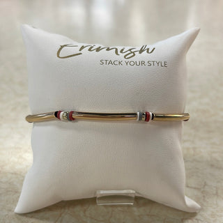 Erimish Gold/Maroon Gameday Bracelet