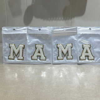 MAMA Chenille Letter Set