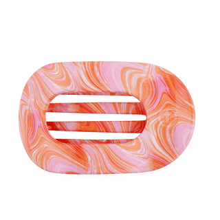 Teleties Just Keep Swimming Large Flat Round Hair Clip