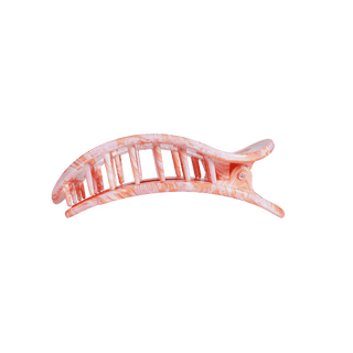 Just Keep Swimming Medium Flat Round Hair Clip