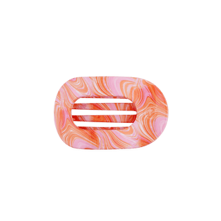 Teleties Just Keep Swimming Small Flat Round Hair Clip