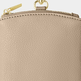 Katie Loxton Clip-On Sunglasses Case - Light Taupe