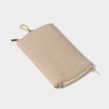 Katie Loxton Clip-On Sunglasses Case - Light Taupe