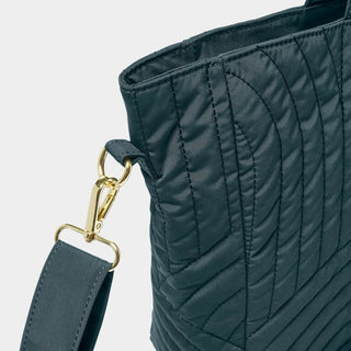 Katie Loxton Quilted Tote Bag - Dusty Navy