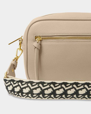 Katie Loxton Hallie Crossbody Bag - Light Taupe