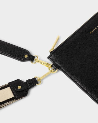 Katie Loxton Hallie Wristlet Pouch - Black