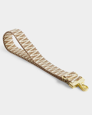 Katie Loxton Canvas Strap - Sand Zig Zag