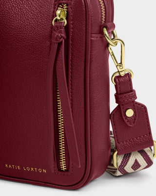 Katie Loxton Hallie Small Crossbody - Cherry