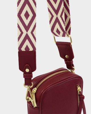 Katie Loxton Hallie Small Crossbody - Cherry