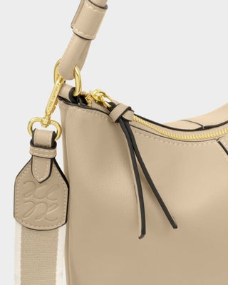 Katie Loxton Hallie Satchel Bag - Light Taupe