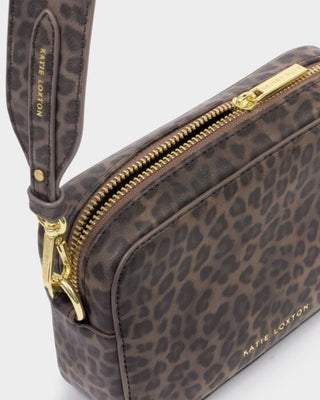 Katie Loxton Avery Small Crossbody Bag - Leopard