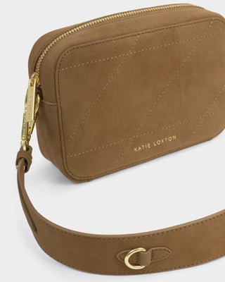 Katie Loxton Avery Small Crossbody Bag - Caramel