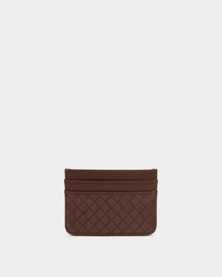 Katie Loxton Nova Texture Cardholder - Chocolate