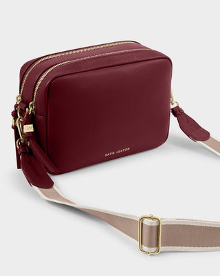 Katie Loxton Lottie Large Crossbody - Cherry