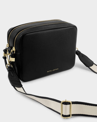 Katie Loxton Lottie Large Crossbody - Black