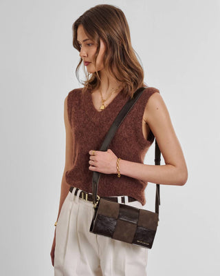 Katie Loxton Taya Crossbody Bag - Bitter Chocolate