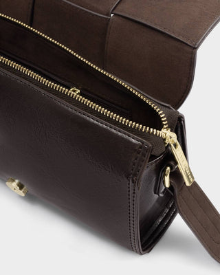 Katie Loxton Taya Crossbody Bag - Bitter Chocolate