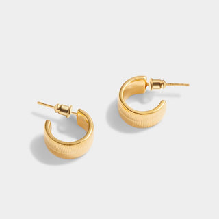 Katie Loxton Ciana Snake Huggie Hoop Earrings