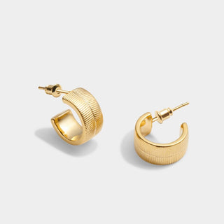 Katie Loxton Ciana Snake Huggie Hoop Earrings