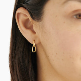 Katie Loxton Arabella Waterproof Gold Hoop Earrings