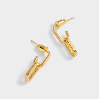 Katie Loxton Arabella Waterproof Gold Hoop Earrings