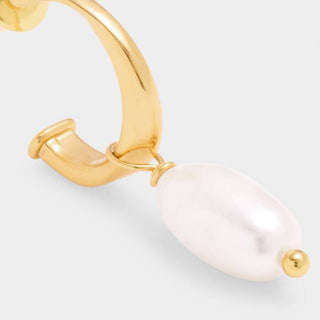 Katie Loxton Pearl Lustre Hoop Earrings