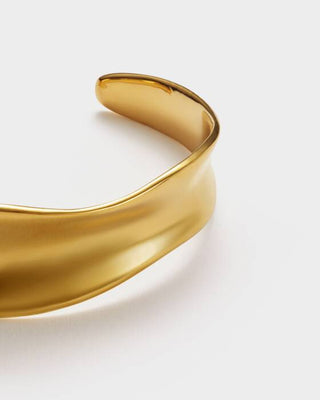 Katie Loxton Molten Luxe Waterproof Gold Bangle