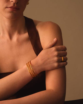 Katie Loxton Laia Waterproof Gold Bangle