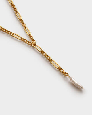 Katie Loxton Allure Pearl Lariat Necklace