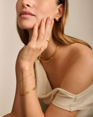 Katie Loxton Aphira Waterproof Gold Hand Chain