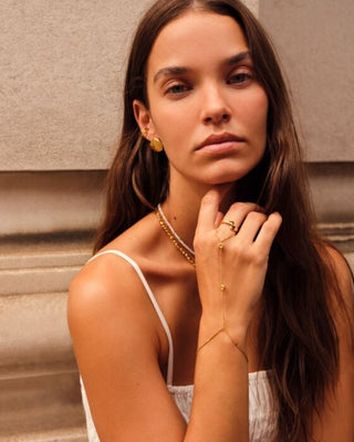 Katie Loxton Aphira Waterproof Gold Hand Chain