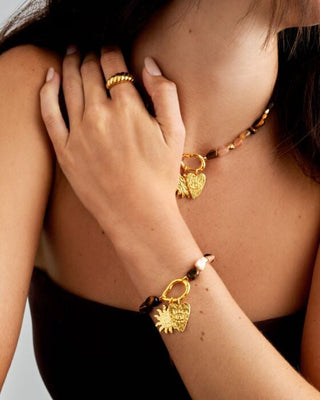 Katie Loxton Sunset Solesi Waterproof Gold Bracelet