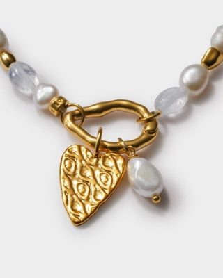 Katie Loxton Pearla Solesi Waterproof Gold Bracelet