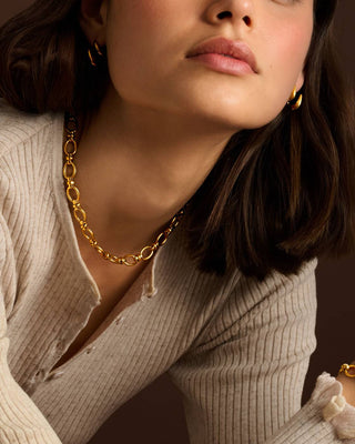 Katie Loxton Empire Waterproof Gold Chain Necklace