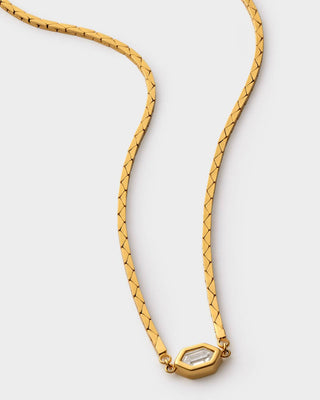 Katie Loxton Harlequin Waterproof Gold Necklace