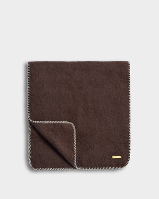 Katie Loxton Whipstitch Scarf - Chocolate