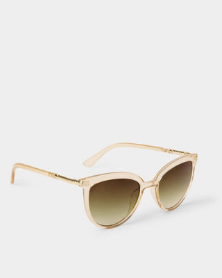 Katie Loxton Ravello Sunglasses - Nude Transparent