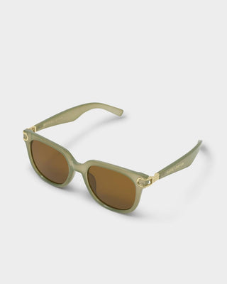 Katie Loxton Manhattan Sunglasses - Frosted Green