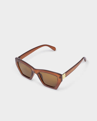 Katie Loxton Palma Sunglasses - Chocolate Transparent