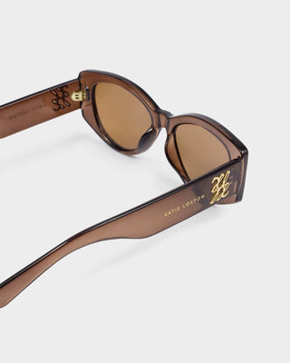 Katie Loxton Rimini Sunglasses - Transparent Chocolate