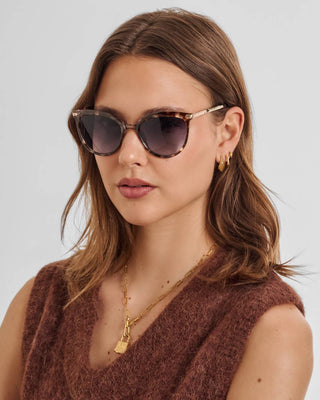 Katie Loxton Ravello Sunglasses - Transparent Light Tortoiseshell