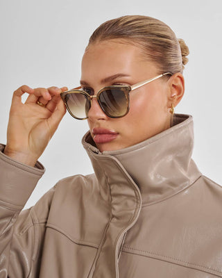 Katie Loxton Provence Sunglasses - Transparent Khaki