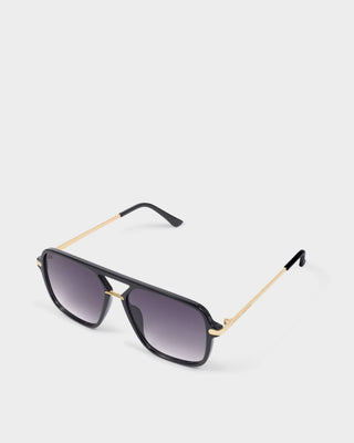 Katie Loxton St. Moritz Aviator Sunglasses - Black