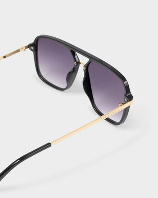 Katie Loxton St. Moritz Aviator Sunglasses - Black