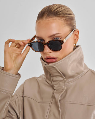 Katie Loxton Bologna Sunglasses - Transparent Light Tortoiseshell